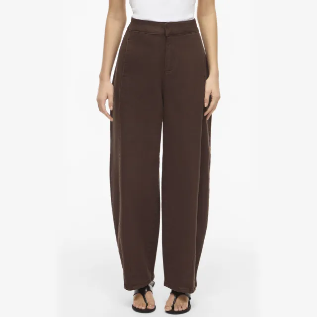 Vila wide leg jeans - donkerbruin