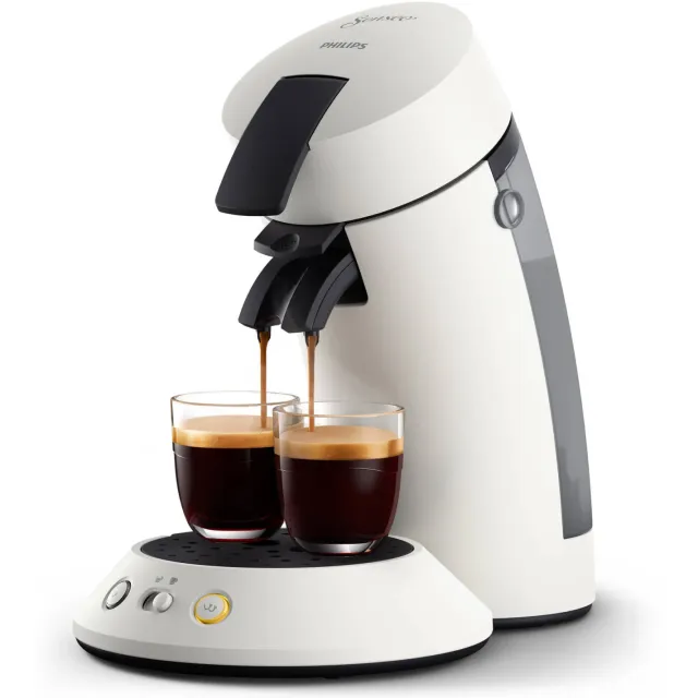 Philips Senseo Original Plus CSA210/10 koffiepadmachine wit wit-mat