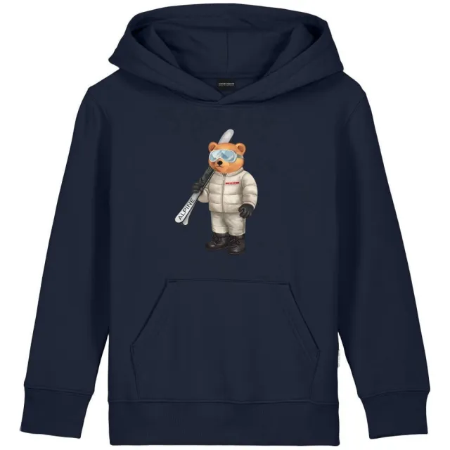 Baron Filou Honeygang hoodie met print - marineblauw