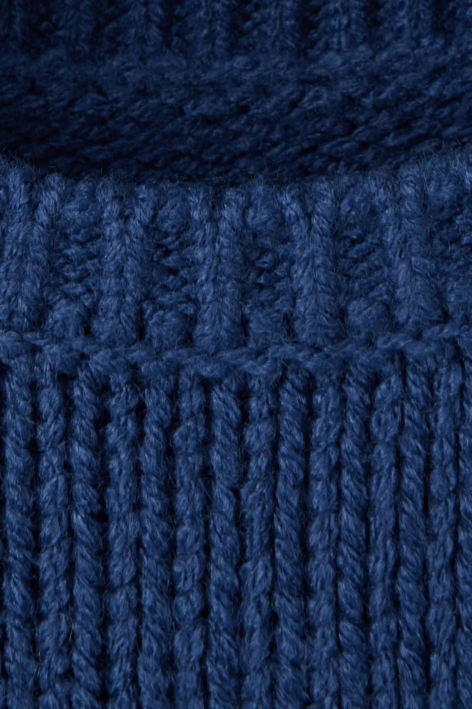 Mango TEEN rechtvallende gebreide trui met franjes - middenblauw, foto 7