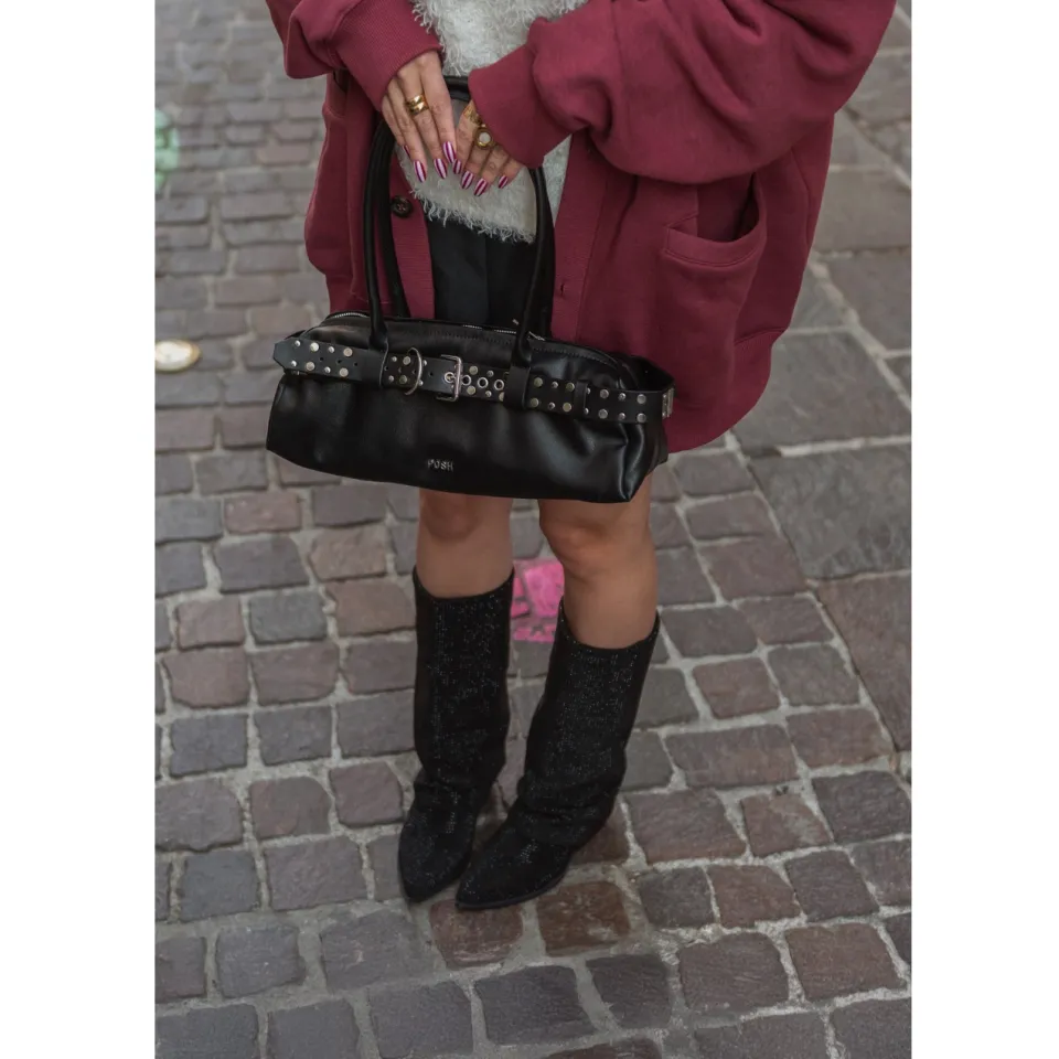 POSH by Poelman Lois cowboylaarzen met studs zwart, foto 4