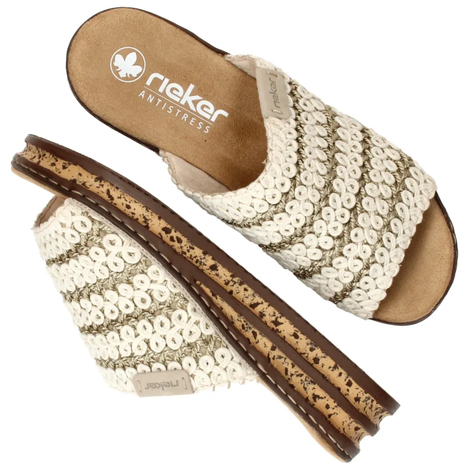 Rieker slipper beige, foto 8