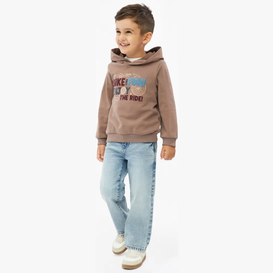 s.Oliver sweater met print - bruin, foto 4