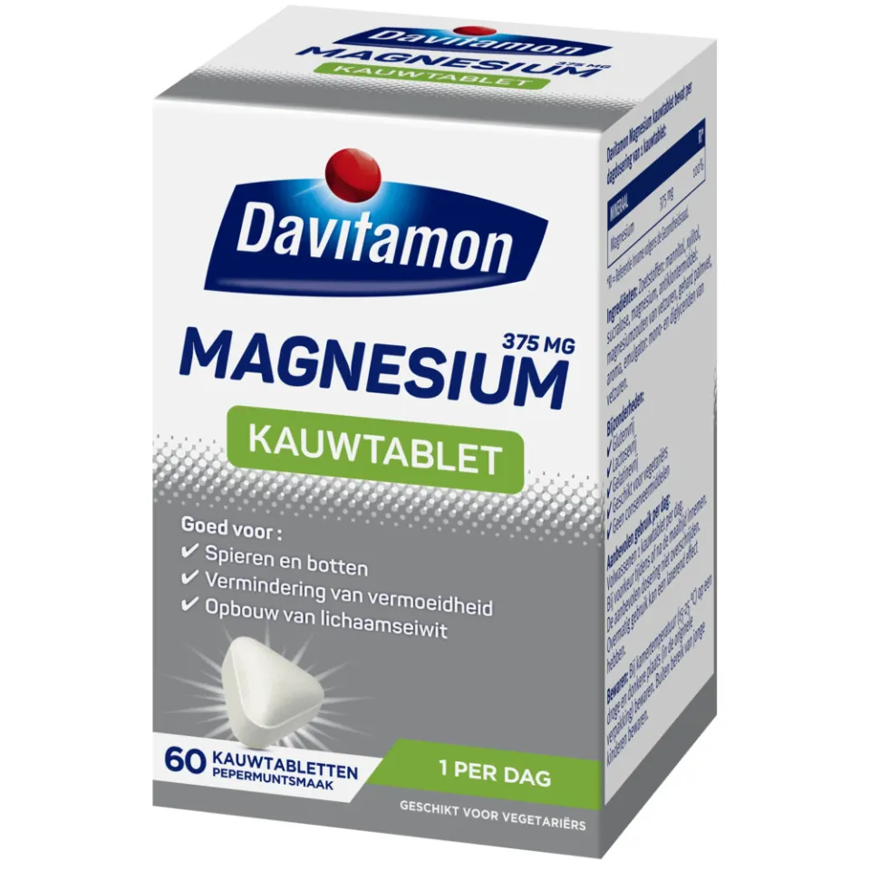 Davitamon Magnesium kauwtabletten, foto 2