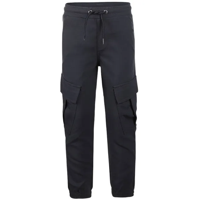 Koko Noko tapered cargobroek donkergrijs grijs, foto 2