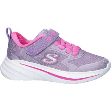 Skechers Wave 92 sneakers met glitters paars, foto 3