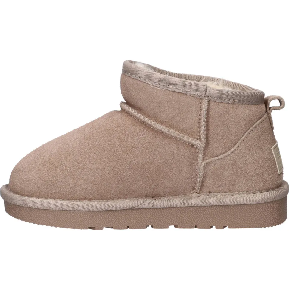 Nelson Kids gevoerde suède enkelboots beige, foto 4