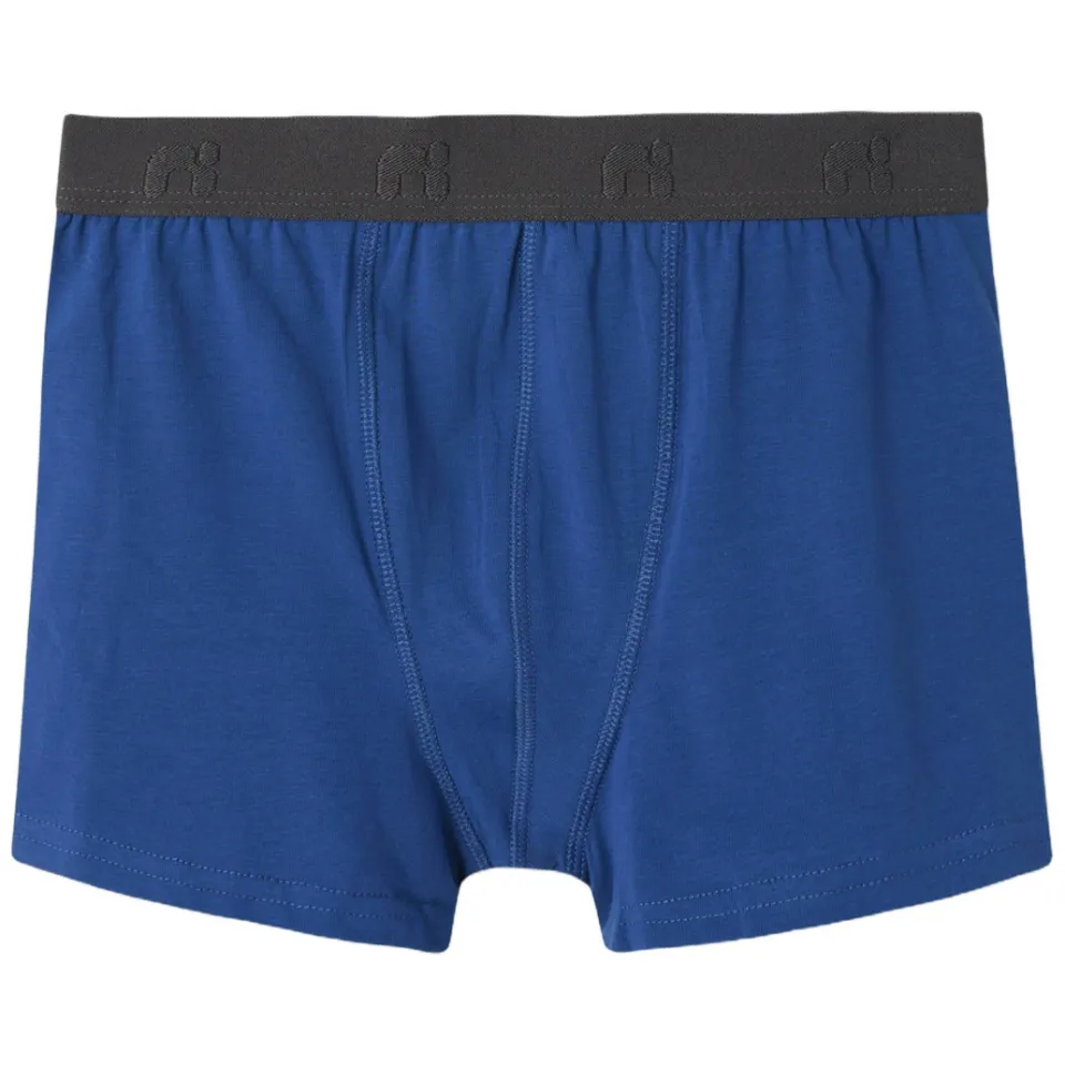 NAME IT boxershorts Iron Space 3-pack Donkergrijs/blauw
