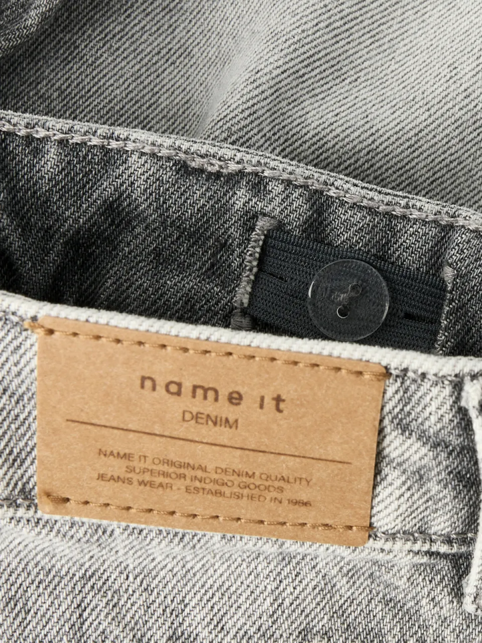 NAME IT denimshort light grey denim, foto 4