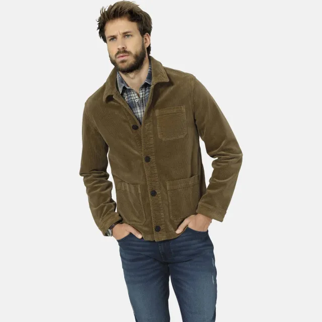 Babista corduroy jas bruin