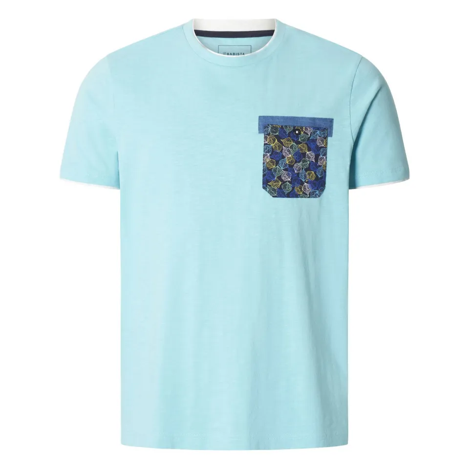Babista regular fit T-shirt lichtblauw, foto 3