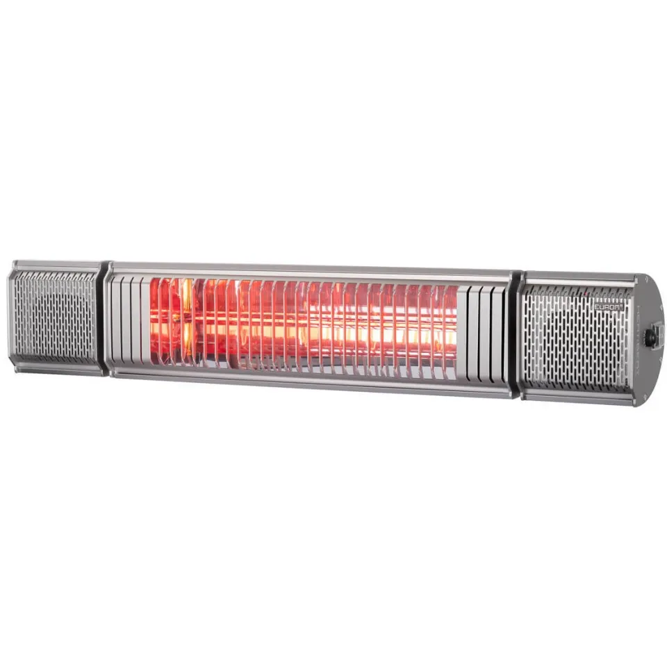 Eurom Heat and Beat terrasverwarmer grijs, foto 3