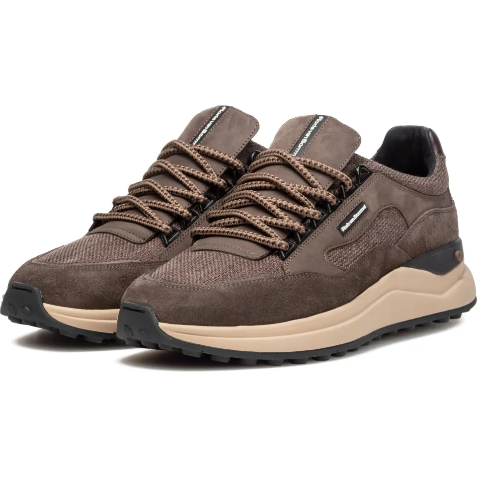 Floris Van Bommel De Trikker 04.00 suède sneakers bruin, foto 3