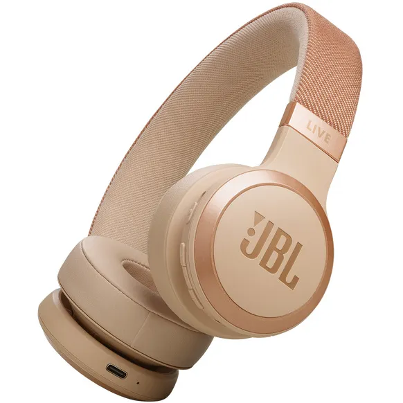 Jbl LIVE 670NC On-ear hoofdtelefoon Beige