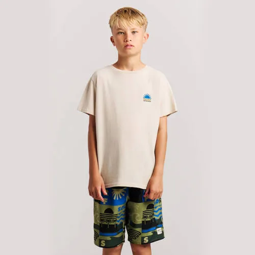 Protest zwemshort PRTTONNY JR olijfgroen/blauw, foto 3