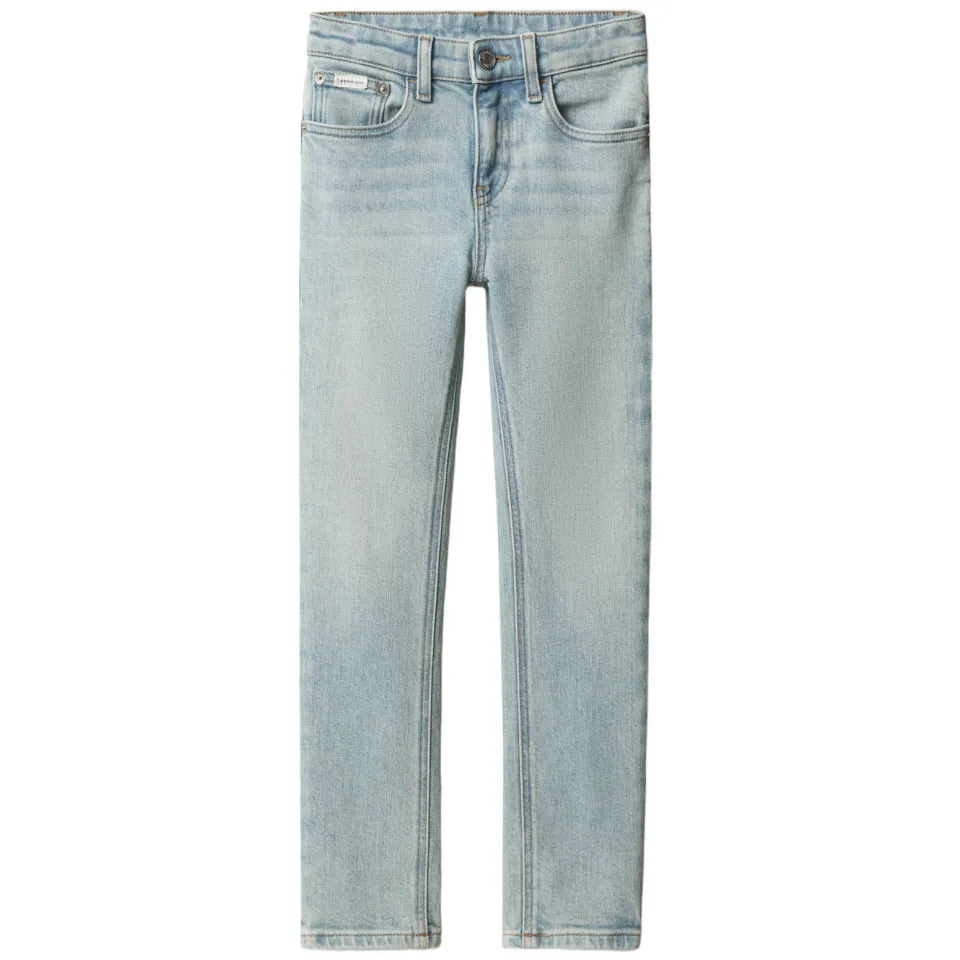 Calvin Klein slim fit jeans - lichtblauw, foto 2