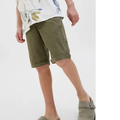 Jack & Jones Junior regular fit gebreide chino short dusty olive, foto 4