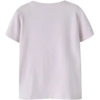 NAME IT MINI T-shirt roze met print, foto 2