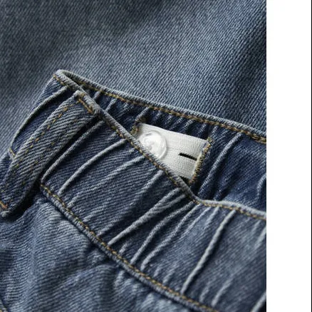 NAME IT baggy jeansshort medium blue denim, foto 6