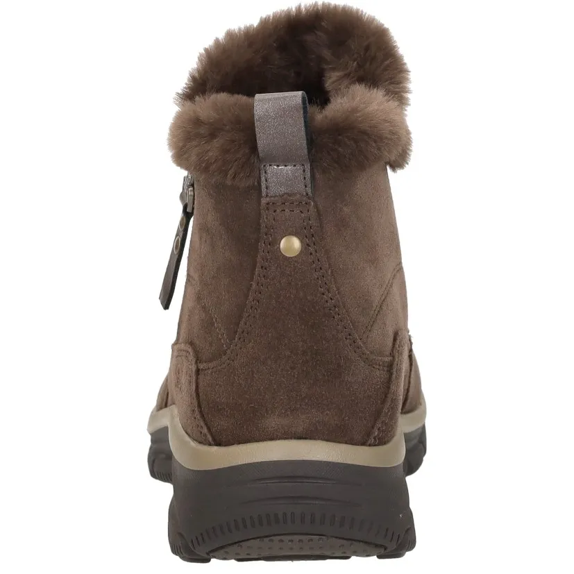 Skechers Relaxed Fit Easy Going Cool Zip enkellaarzen bruin, foto 7