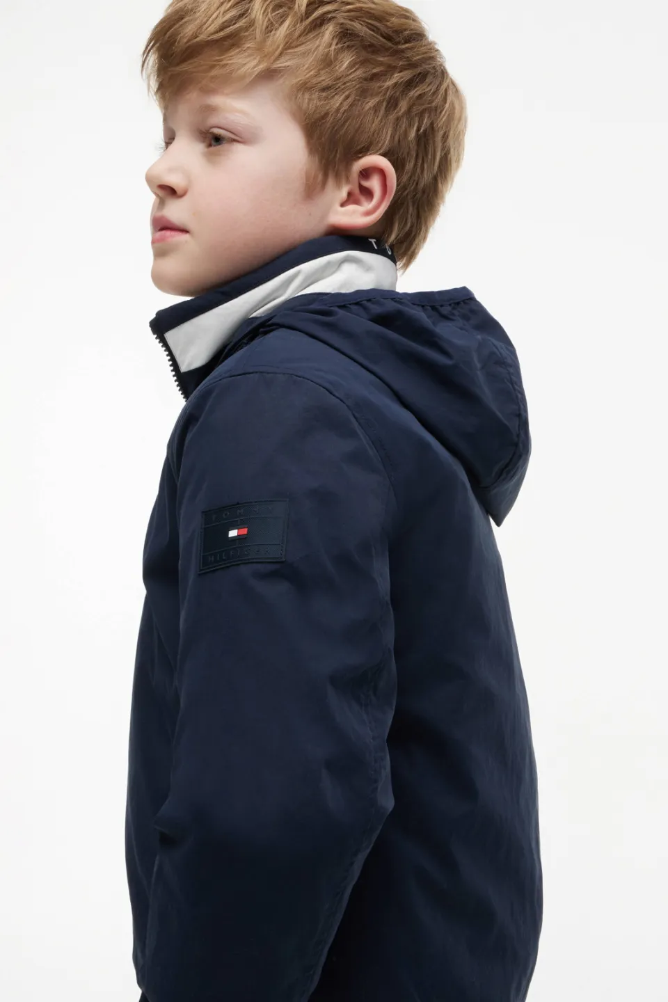 Tommy Hilfiger gewatteerde winterjas donkerblauw, foto 7