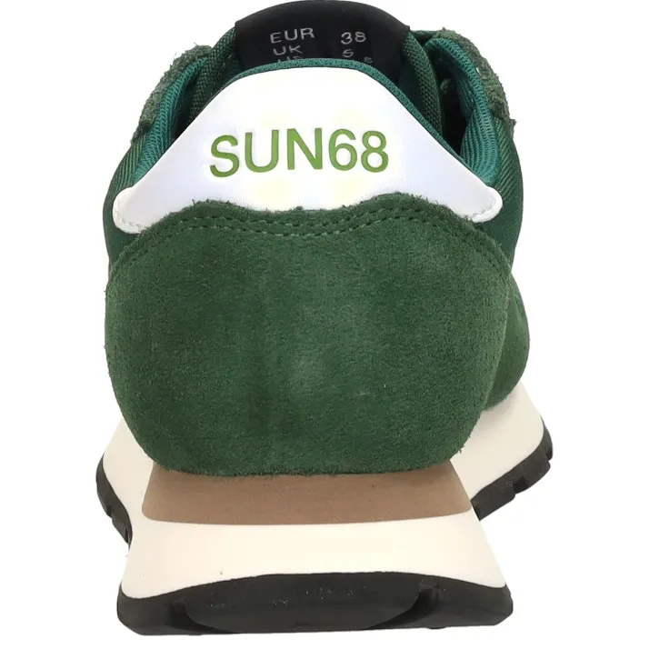 Sun68 Ally Solid Nylon lage sneakers groen, foto 4