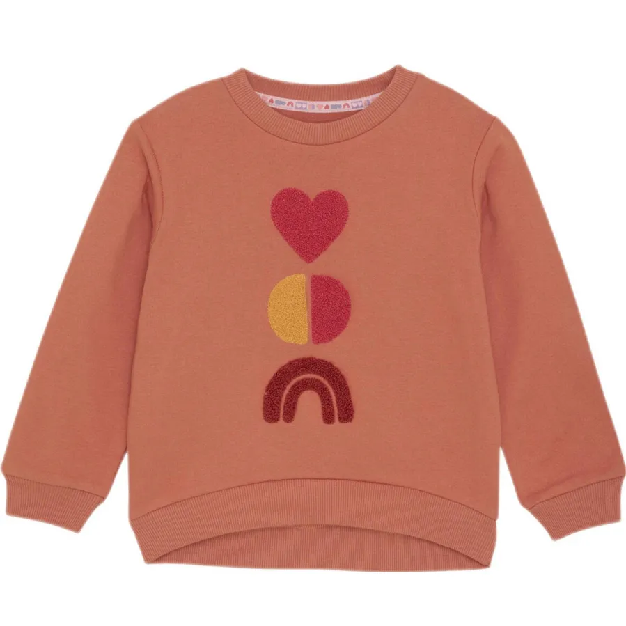 Noppies kids sweater koraalrood, foto 2