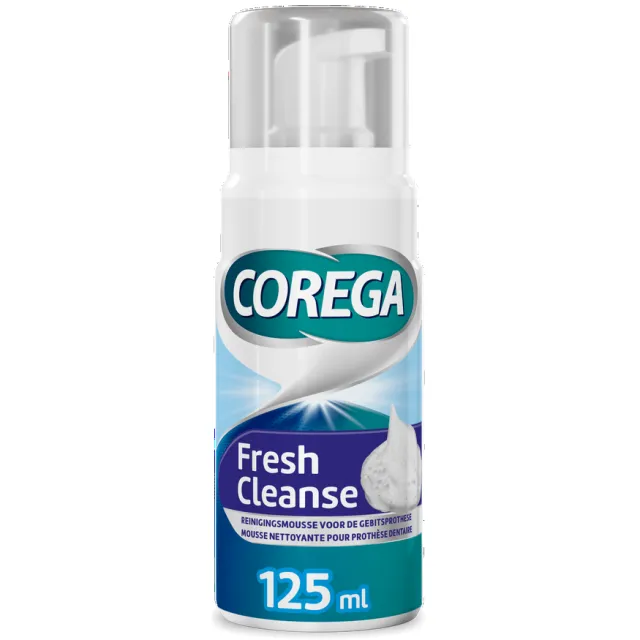 Corega Fresh Cleanse Mousse kunstgebitreiniger
