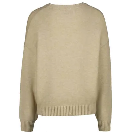 Vingino rechtvallende trui - beige Meisjes Viscose Ronde hals Effen, foto 2