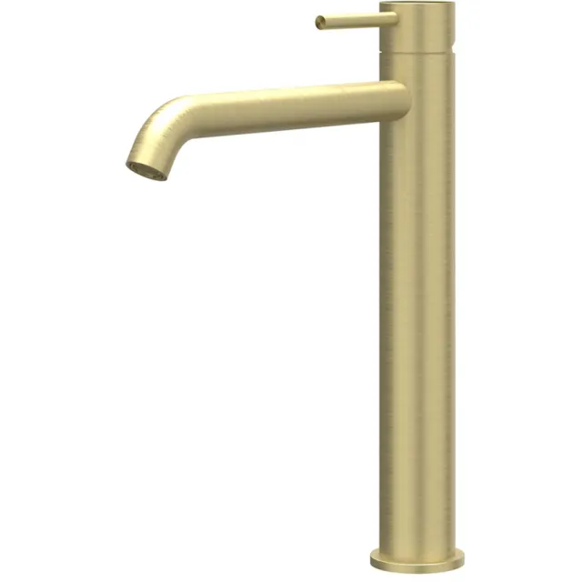 IVY Concord Model L wastafelkraan geborsteld mat goud PVD Geborsteld RVS316 Mat Goud PVD