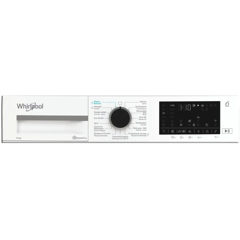 Whirlpool WAM 09WB BE wasmachine wit, foto 3