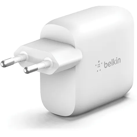 Belkin Dual USB Wall Charger + USB-A naar Lightning kabel - 24W Oplader Wit