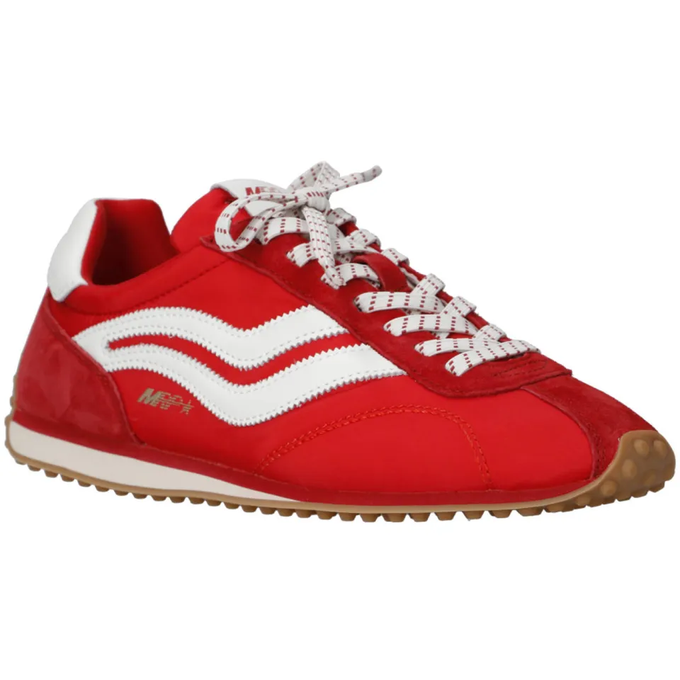 Mrp Cartagena V.12L leren sneakers rood, foto 7