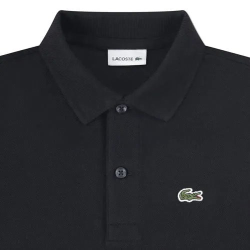 Lacoste pique polo zwart, foto 2