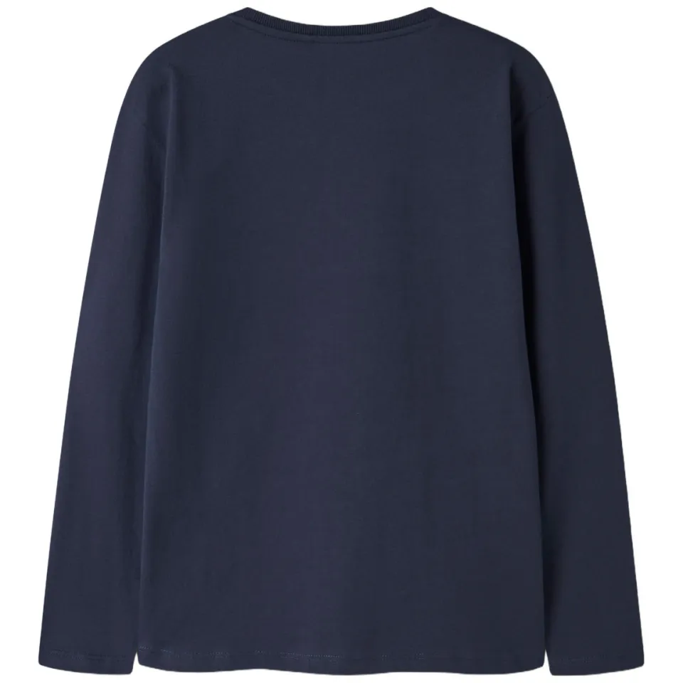 NAME IT KIDS longsleeve donkerblauw, foto 2