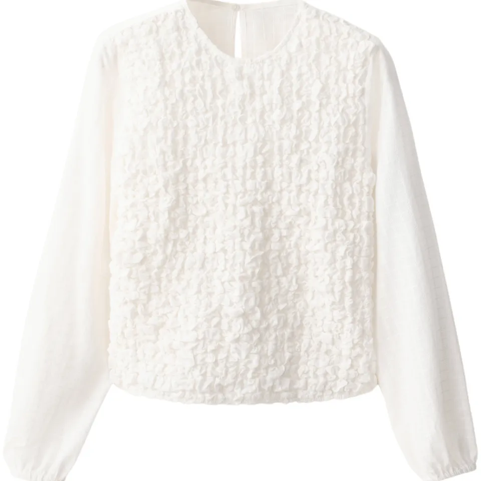 Mango TEEN blousetop ecru, foto 2