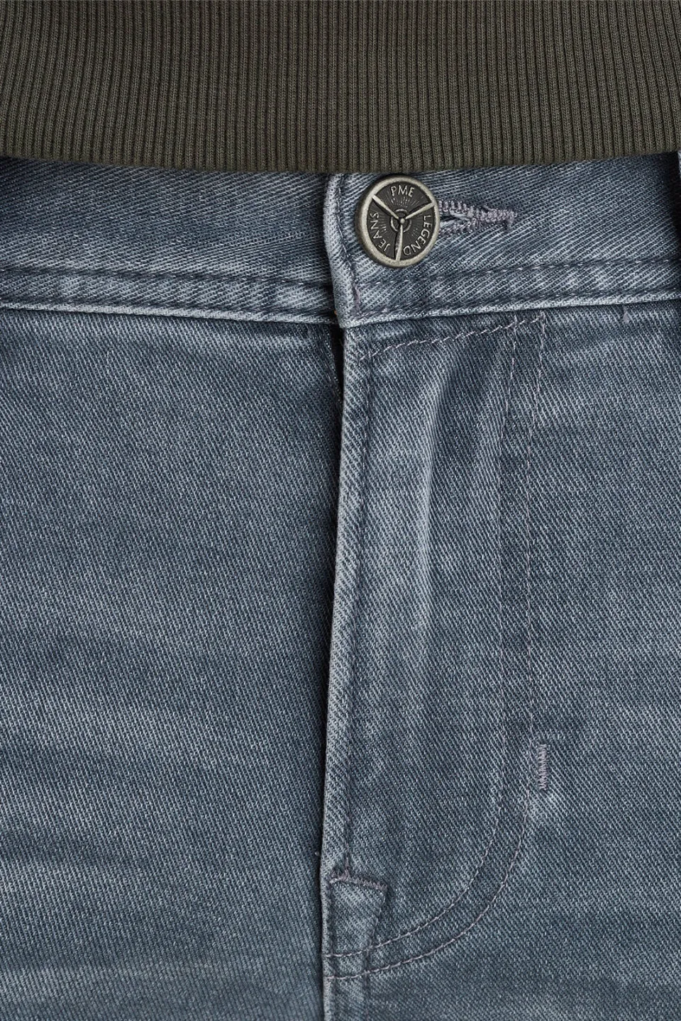 PME Legend TAILWHEEL slim fit jeans lichtgrijs grijs, foto 7