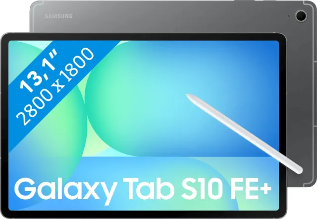 Samsung Galaxy Tab S10 FE Plus 13,1 inch 256GB Wifi Grijs Gray