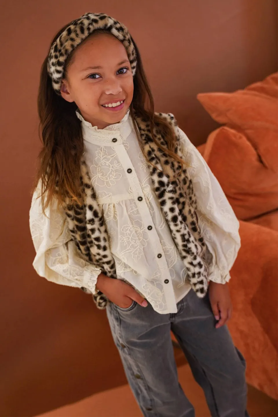 Like Flo Charly blouse crème