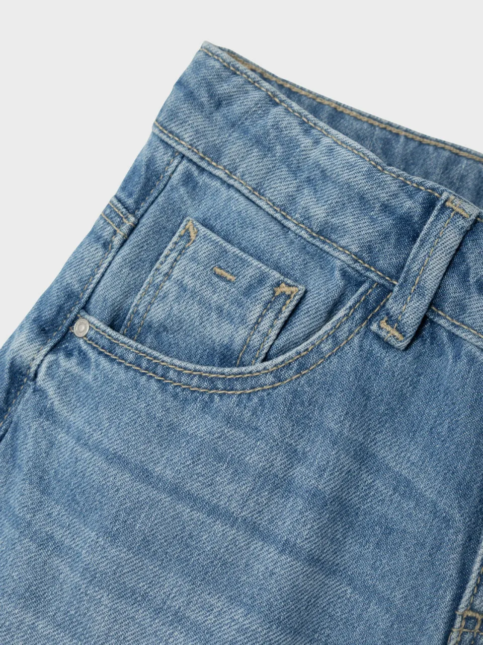 NAME IT NKFROSE wide jeans medium blue denim, foto 4