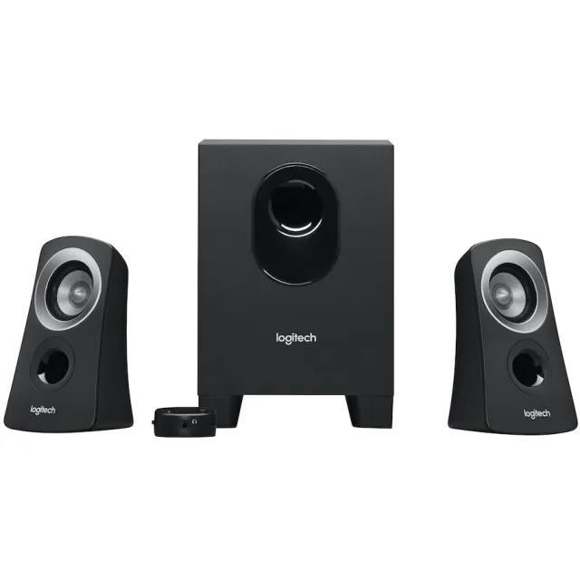 Logitech Z313 2.1 speakerset zwart