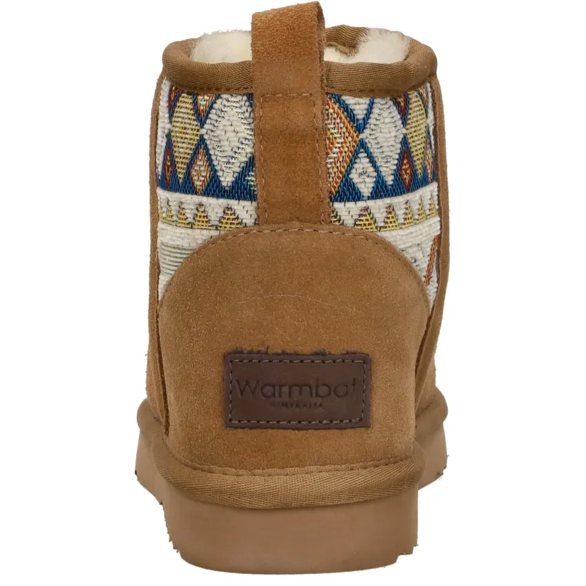 Warmbat Wallaby Woven enkellaarsje cognac, foto 6