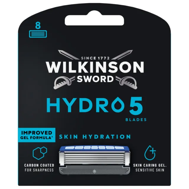 Wilkinson 1+1 gratis: Wilkinson Hydro 5 Navulmesjes 8 stuks