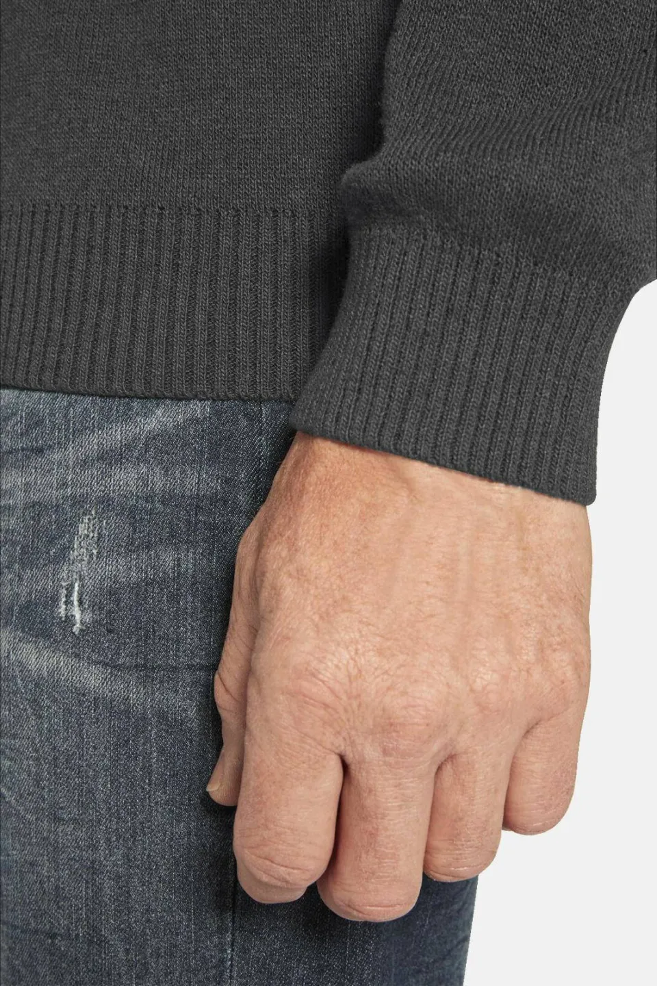 Jan Vanderstorm kersttrui TORE Plus grijs, foto 4