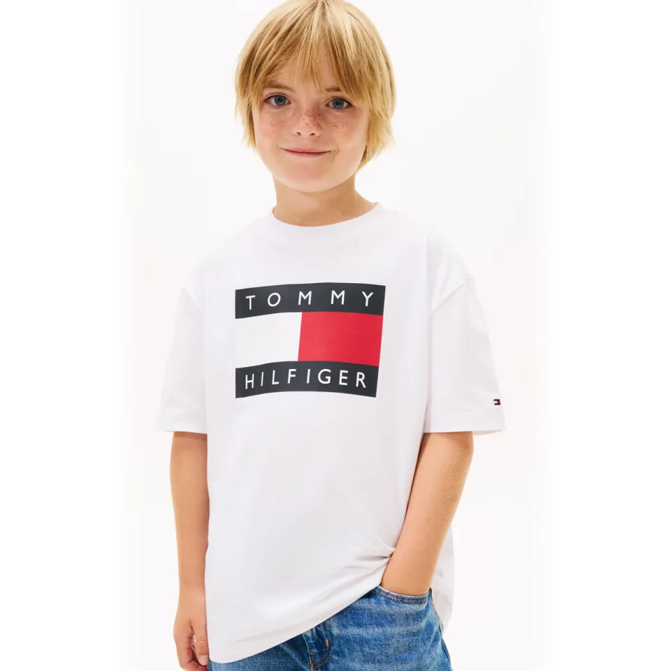 Tommy Hilfiger T-shirt wit, foto 7