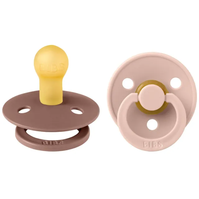 Bibs Colour fopspeen woodchuck/blush 0-6 maanden