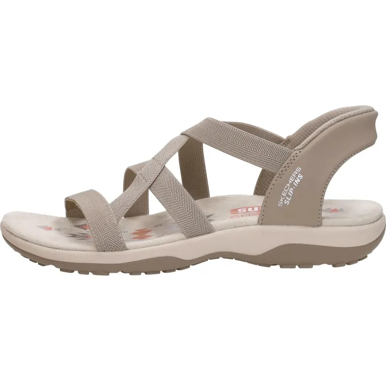 Skechers Slip-Ins Reggae Slim sandalen taupe, foto 2