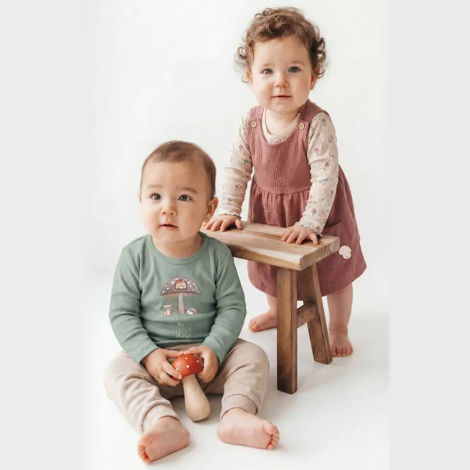 S.Oliver longsleeve met print lichtgroen, foto 3