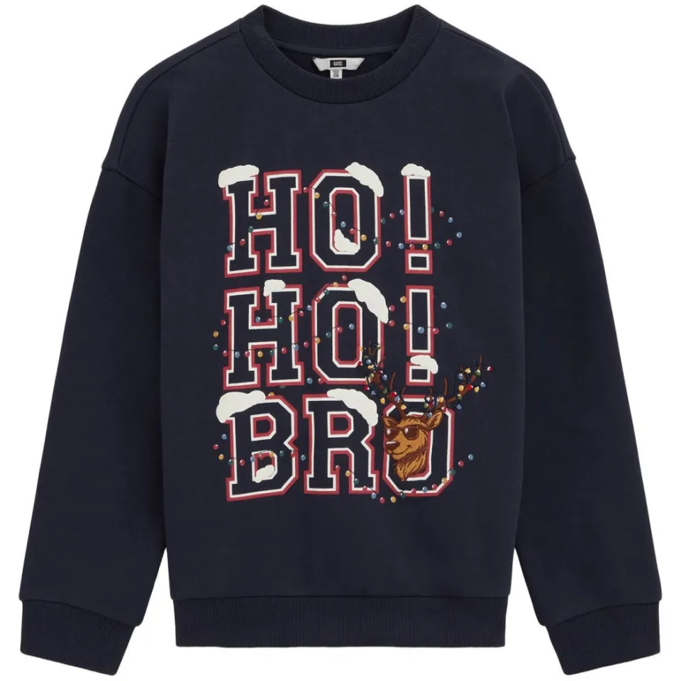 WE Fashion sweater met print - donkerblauw, foto 2