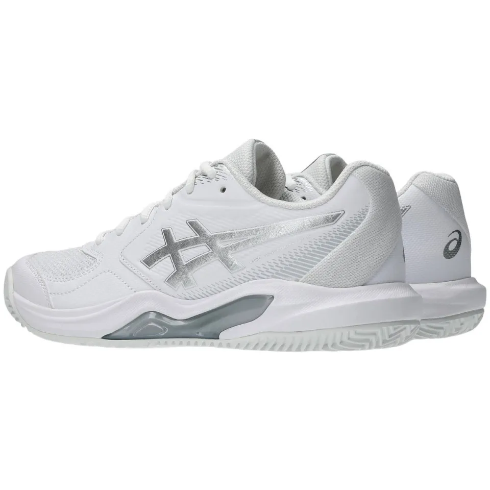 Asics Gel-Dedicate 9 Clay tennisschoenen - wit/zilver, foto 5